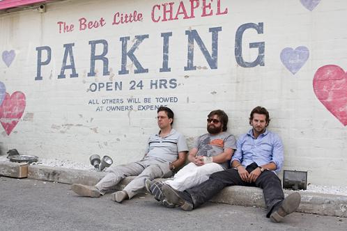 The Hangover movie image Bradley Cooper, Ed Helms, Zach Galifianakis